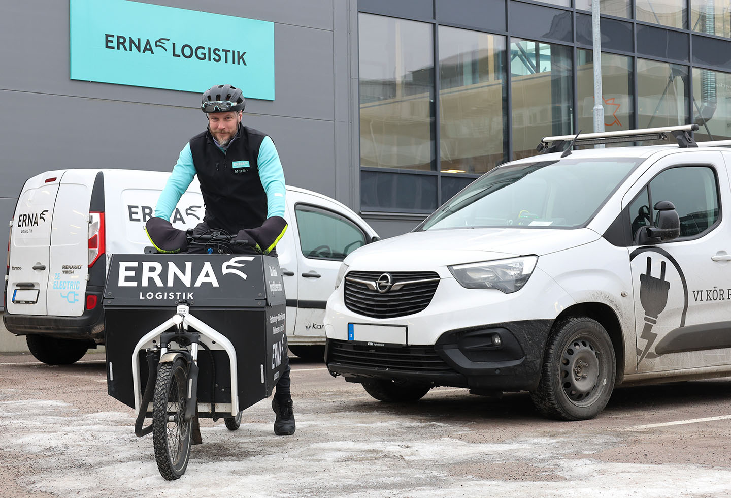 Erna-logistik-cykelbud